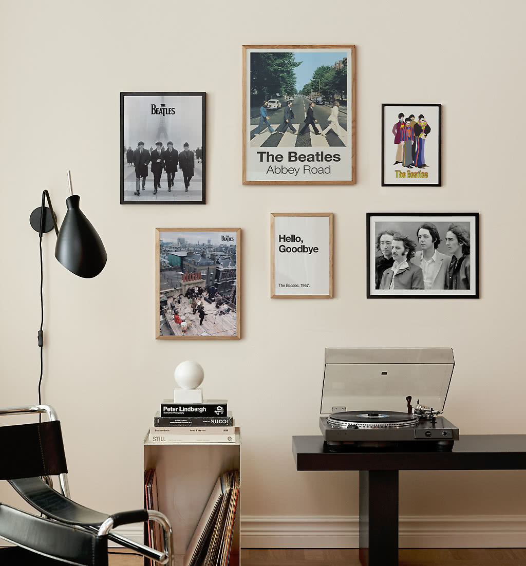 Music poster – The Beatles Paris | Postery