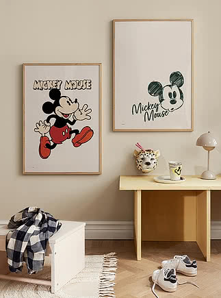 Een beetje Disney-plezier, ingelijst