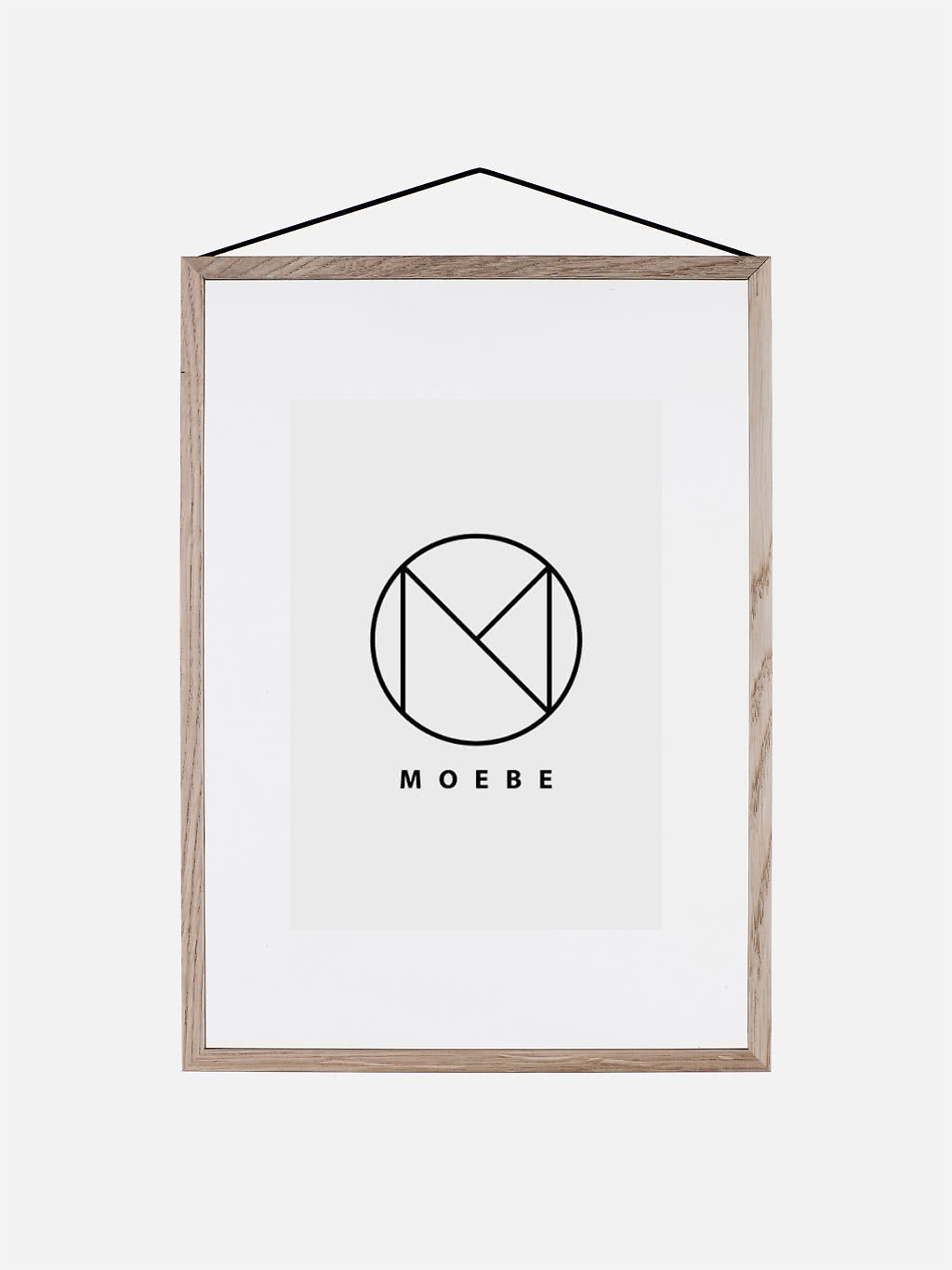 Oak frame – Moebe Frame Premium Oak | Postery
