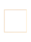 Cornice quadrata in rosa pastello vista frontalmente, con un passepartout bianco che incornicia l’apertura