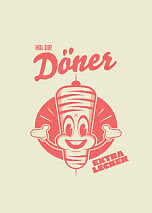 Kebab-Poster – Hol Dir Döner | Postery