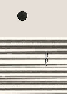 Minimal poster – Solitude's Journey | Postery