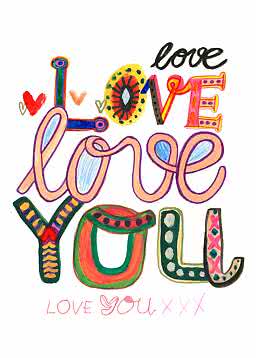 Quote poster – Love You | Postery