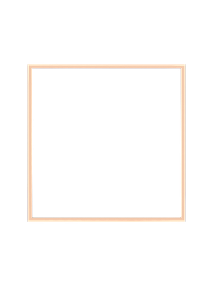Cornice quadrata in rosa pastello vista frontalmente, con un passepartout bianco che incornicia l’apertura