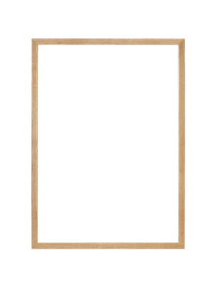 Affiche abstraite encadrée avec formes géométriques beige, grises et bleues