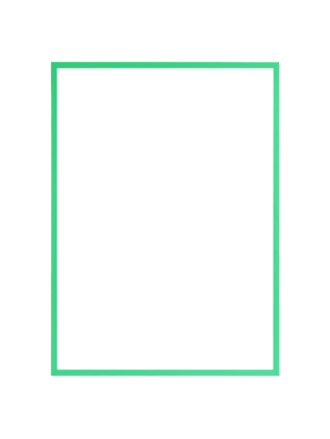 Rectangular mirror with mint green frame reflecting a beige and gray room