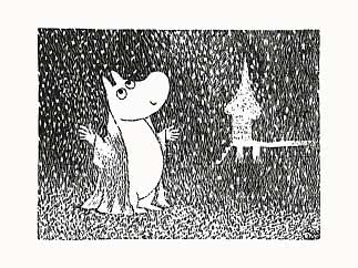 Illustration en noir et blanc d’une petite souris, pattes levées, à côté d’un chat fin.