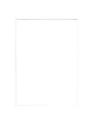 Rectangular silver mirror with beveled frame