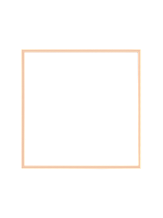 Cornice quadrata in rosa pastello vista frontalmente, con un passepartout bianco che incornicia l’apertura