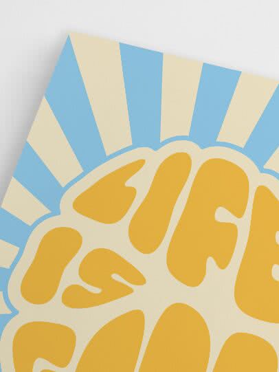BillerAntik Kunstdruck Life Is Good When You Have A Good Life Poster Plakat Rizzi Platte 106 1 St S0t8s0vm