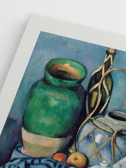 Art print – Still Life With Apples By Paul Cezanne | Postery