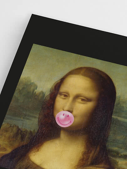 Art print – Bubblegum Smiley™ | Postery