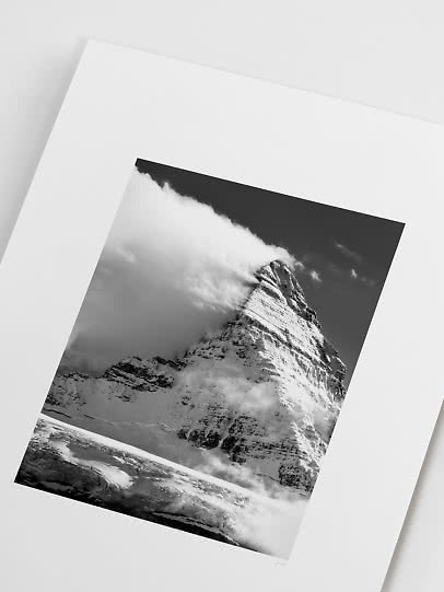 Black and white poster – Stone Sentinel | Postery