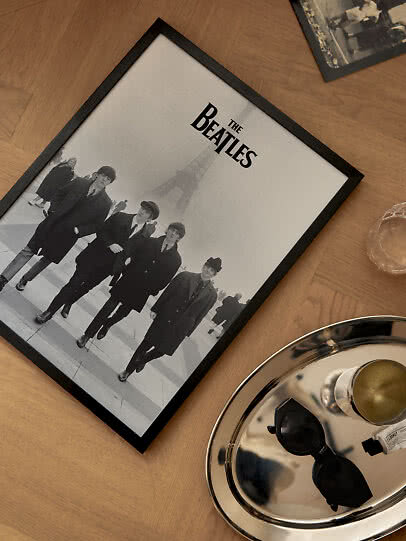 Music poster – The Beatles Paris | Postery