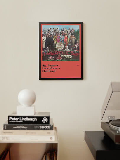 Music poster – Sgt. Pepper's Lonely Hearts Club Band