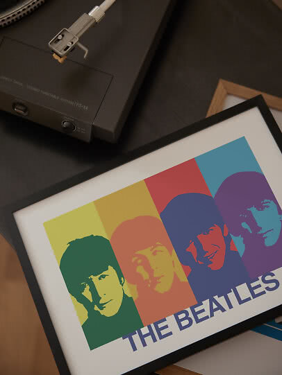 Pop art poster – The Beatles Colors | Postery