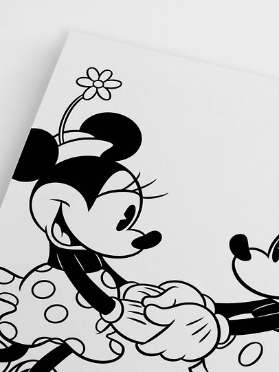 minnie mouse black and white dress Minnie Mouse gets a makeover in Alice + Olivia dress