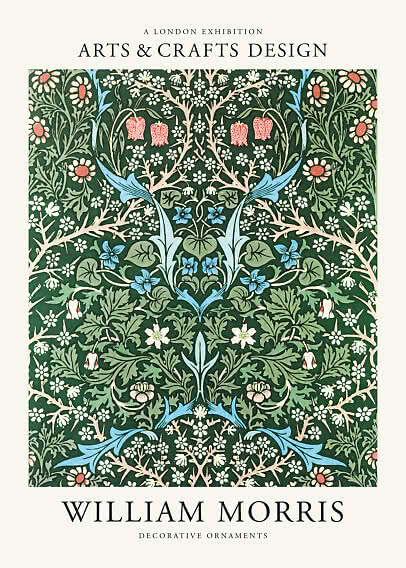 Art print – Snakeshead by William Morris | Postery