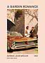 Póster vintage con convertible marrón y pareja elegante junto a escaleras de piedra en París, 1952