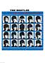 The Beatles A Hard Day’s Night Poster mit 20 Schwarzweiß-Porträts in blauem Raster