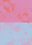 Motivo astratto rosa e azzurro chiaro con pennellate dall'effetto nuvola