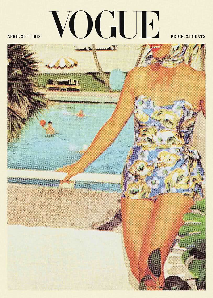 Vintage poster – Vogue Spring Edition | Postery