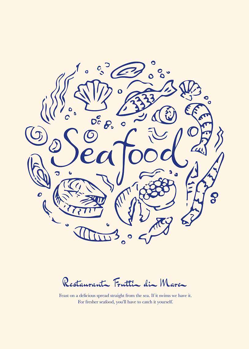 Kitchen poster – Seafood Restaurant | Postery