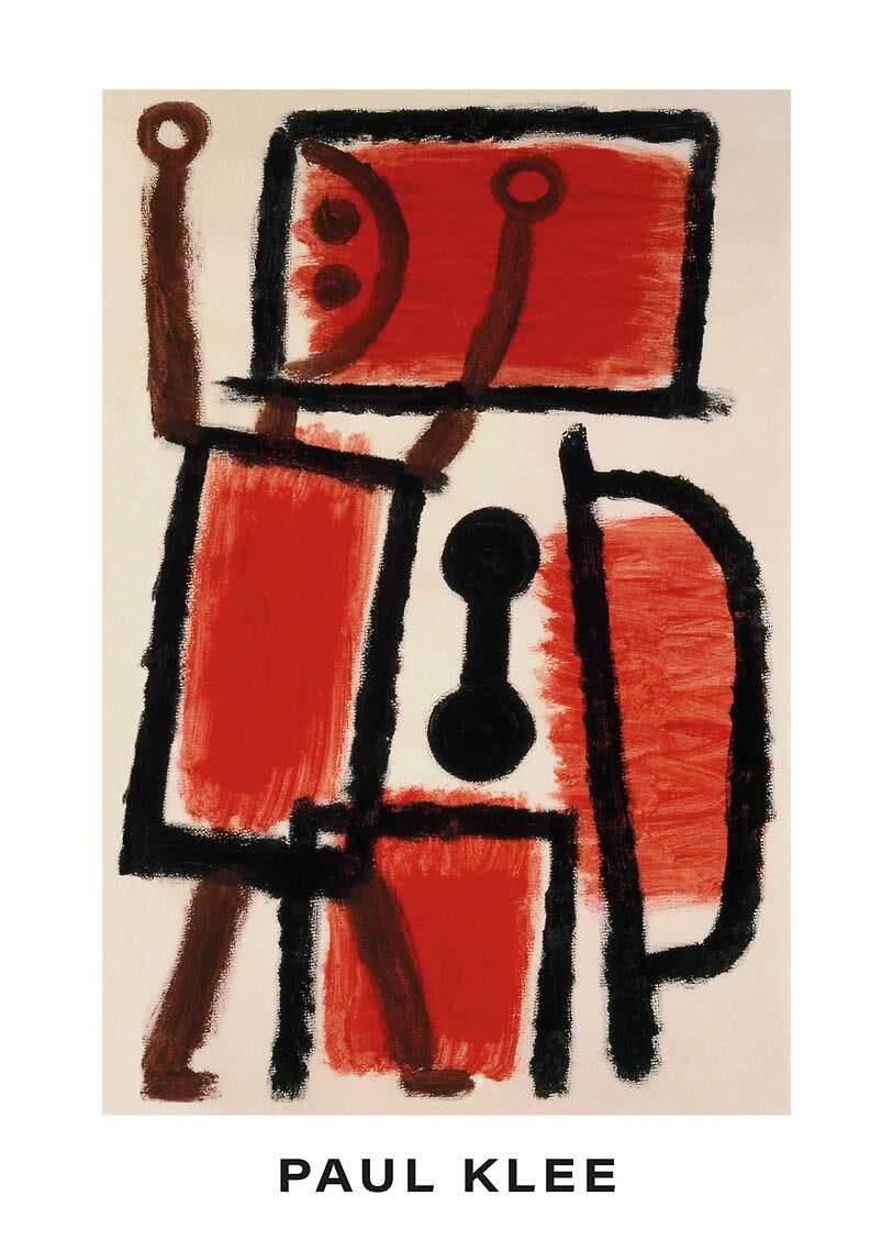Abstract poster – Locksmith by Paul Klee | Postery