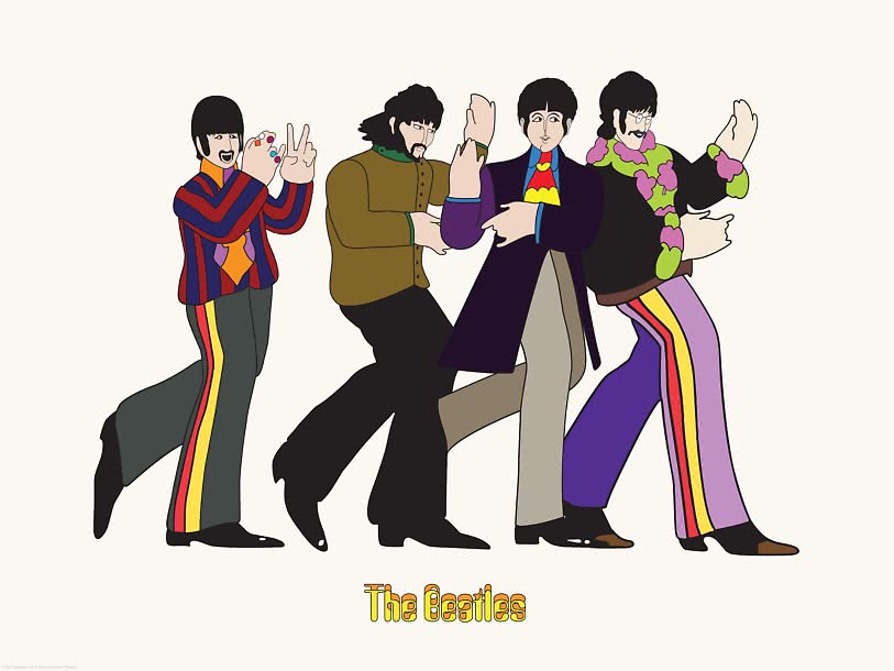Music poster – Yellow Submarine Dancing | Postery