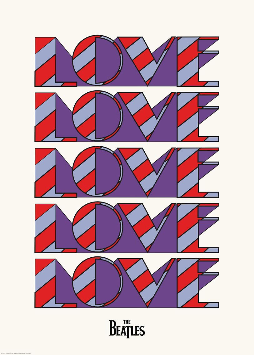 Music poster – The Beatles Love Is Love | Postery
