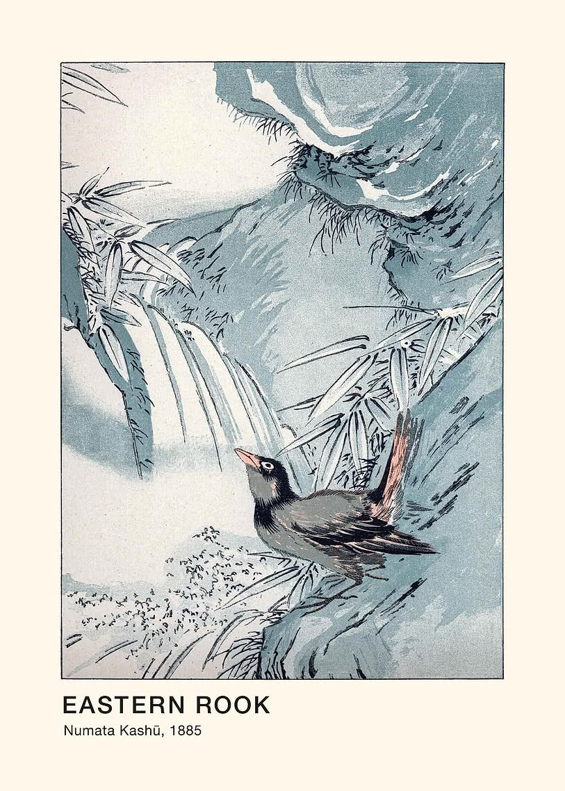 Japandi poster – The Rook | Postery