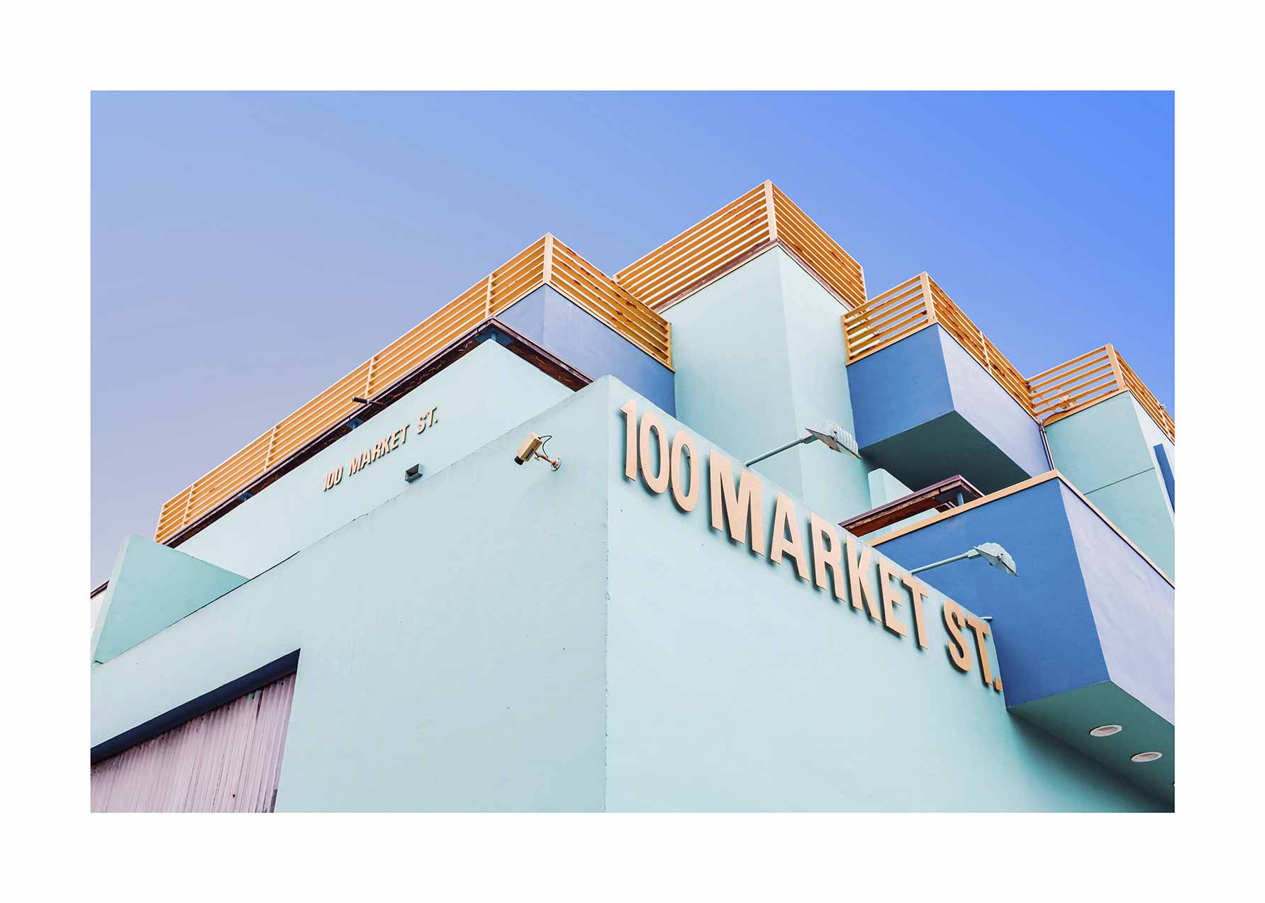 101 MARKET ST. poster - Architekturfotografie (40x50 cm)