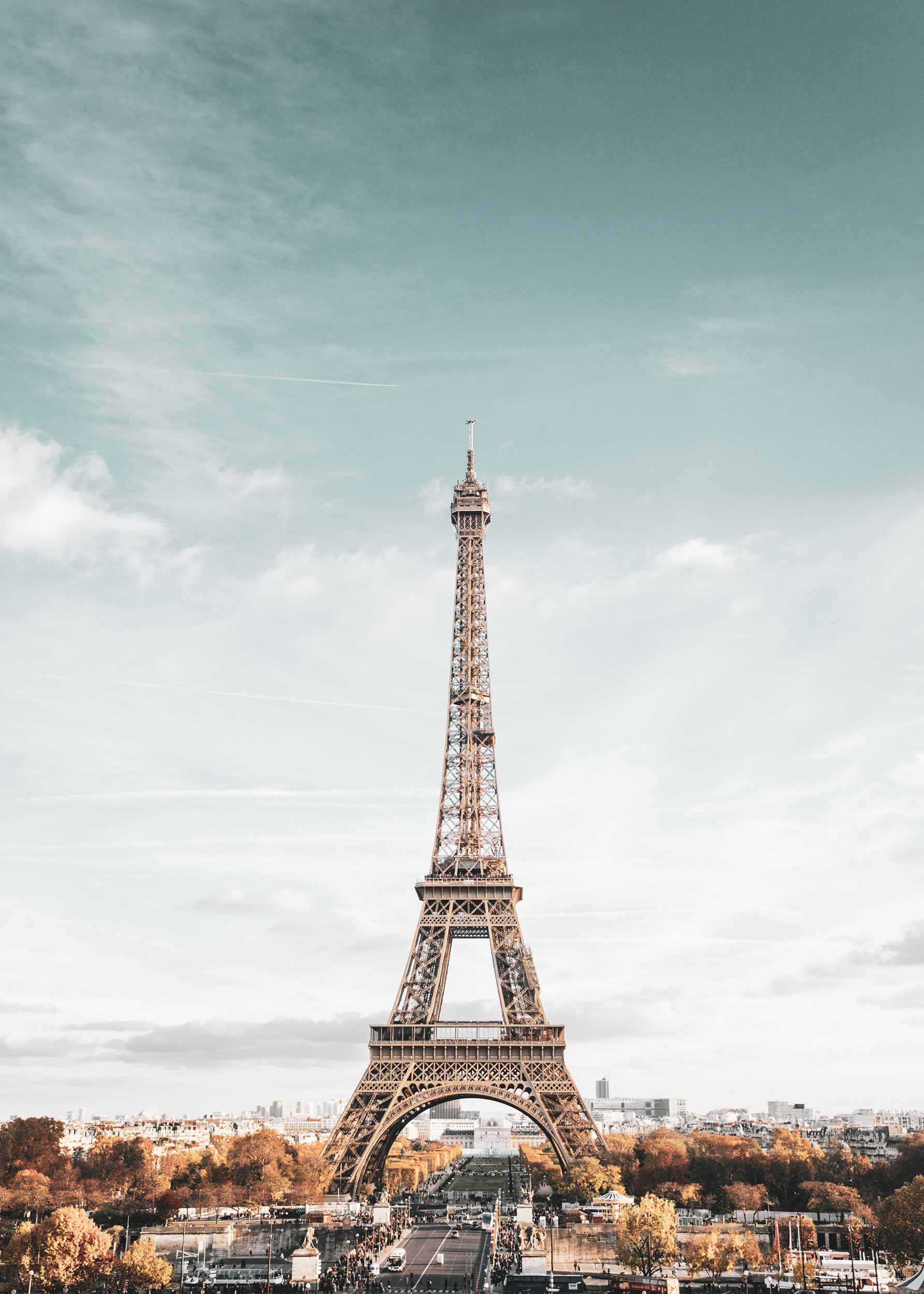 Paris poster - Architekturfotografie (50x70 cm)