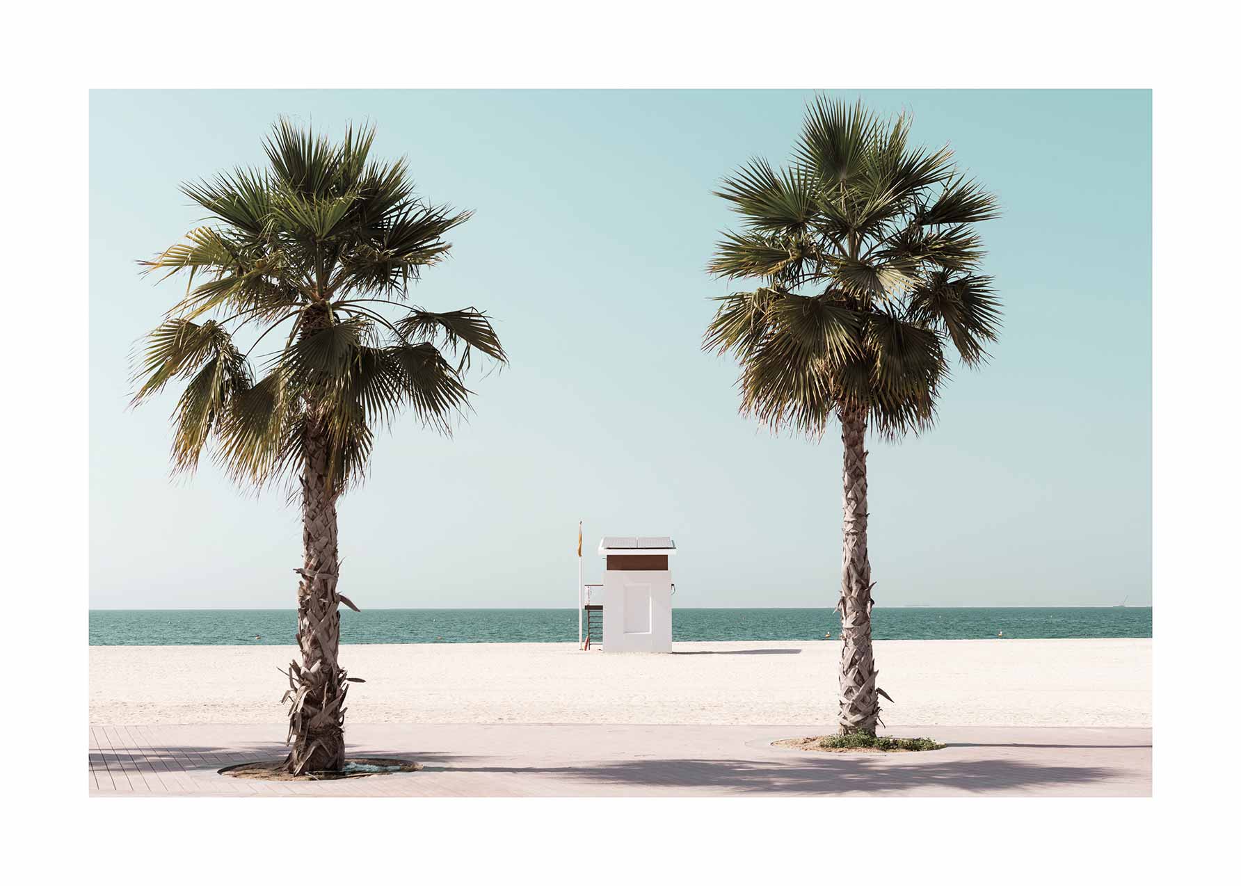 Perfect Beach Poster - Beach photography (50x70 cm)