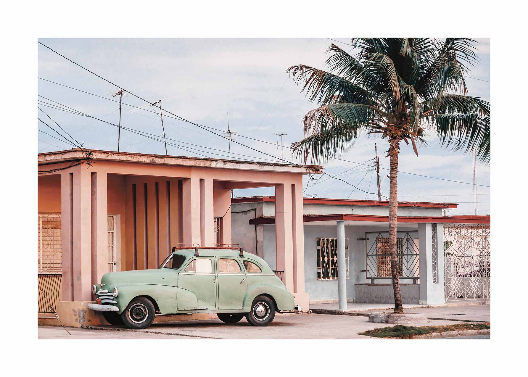 Havana Street Poster - Street photography (50x70 cm)