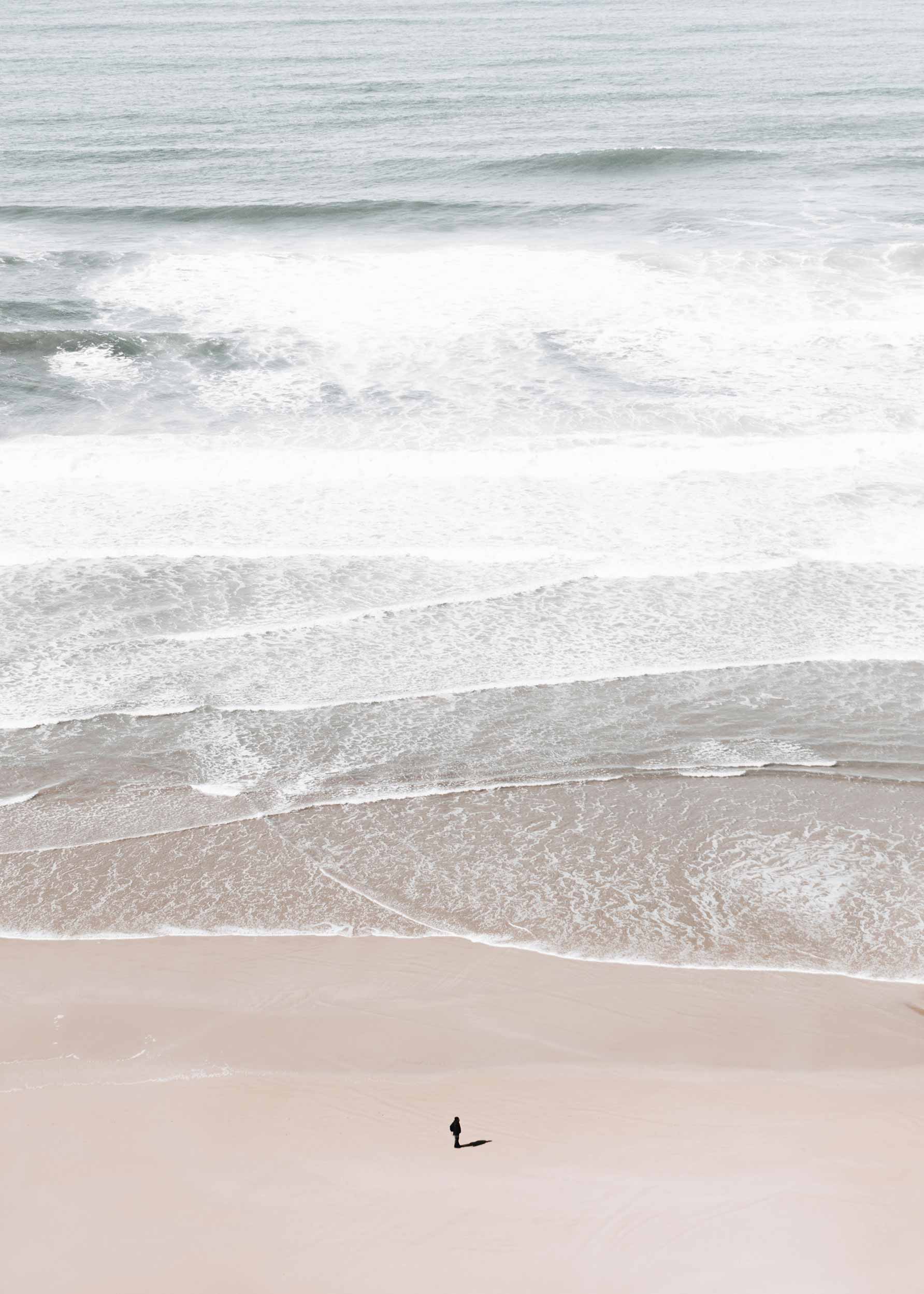 Calm Beach Poster - Beach photography (40x50 cm)