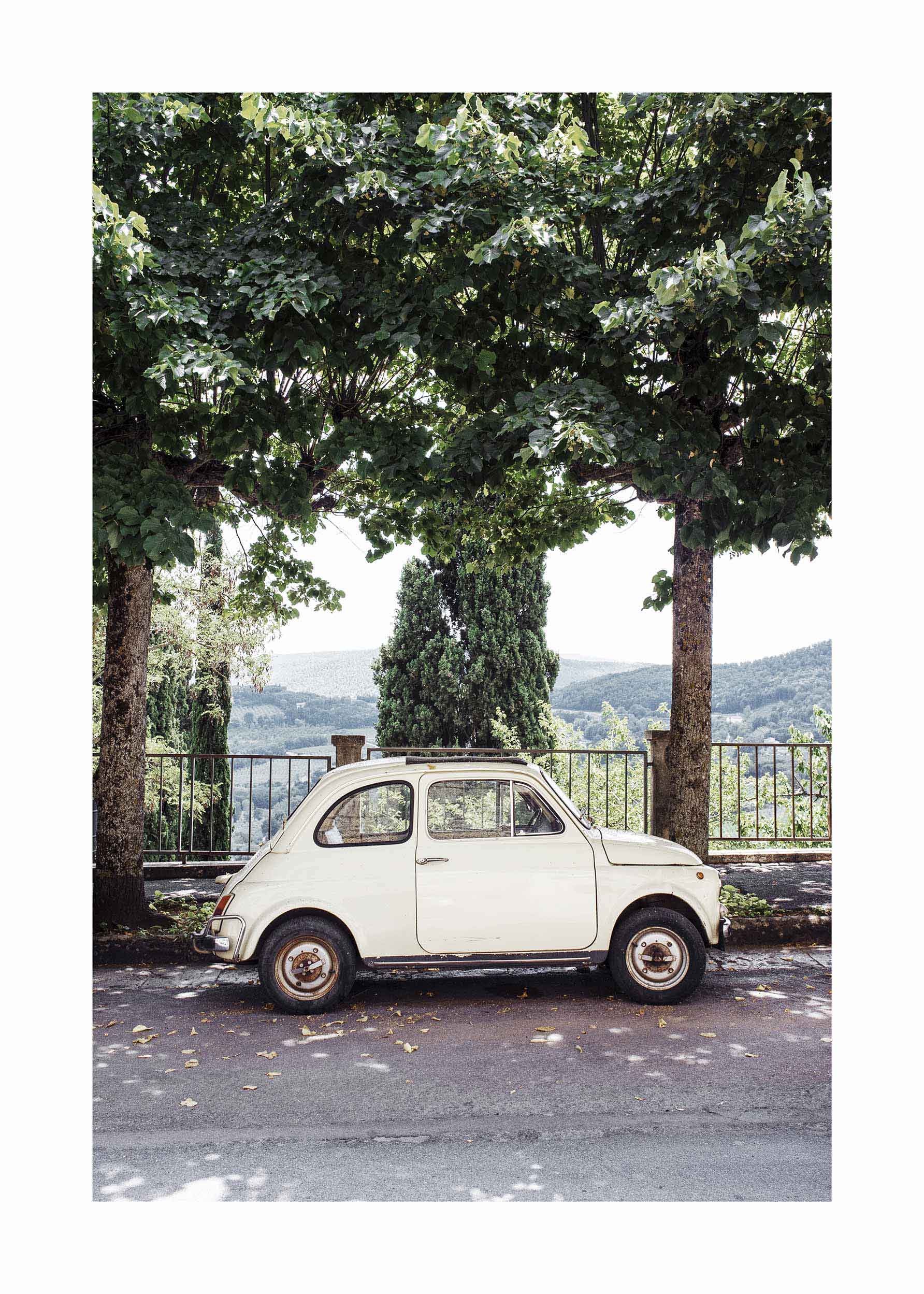 Vintage Car Poster - Vehicle photography (50x70 cm)