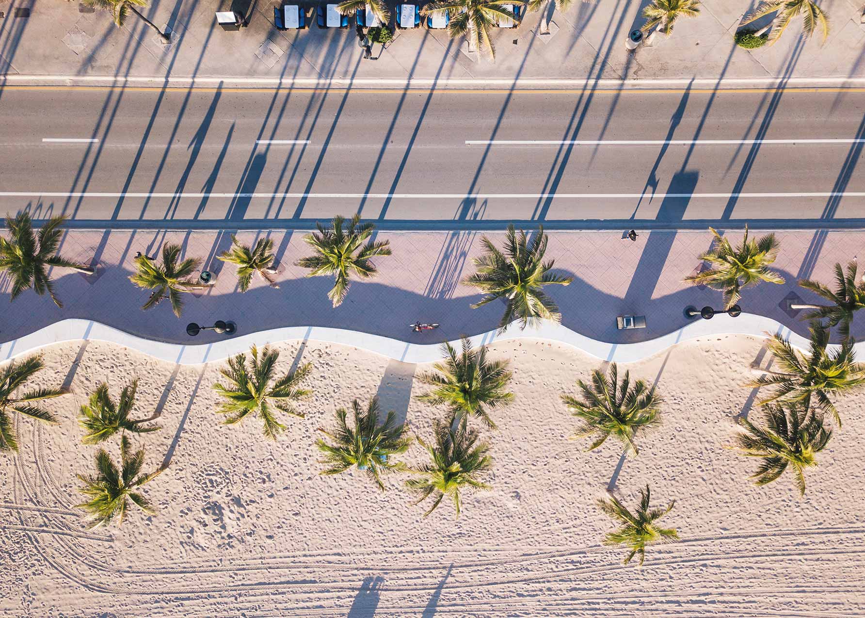 Fort Lauderdale Beach Poster - Strandfotografie (50x70 cm)