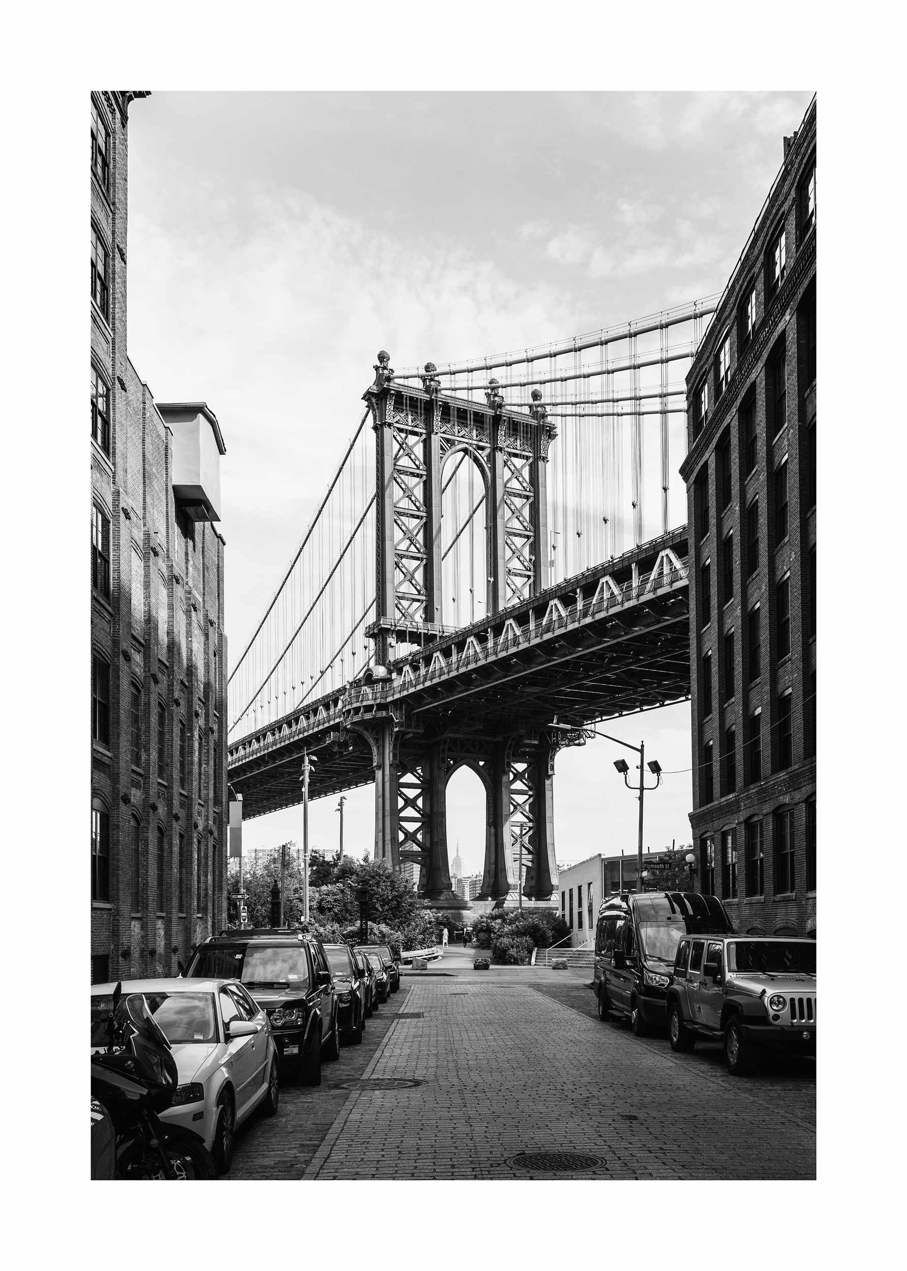 Manhattan Bridge poster - Architecture photo (30x40 cm)