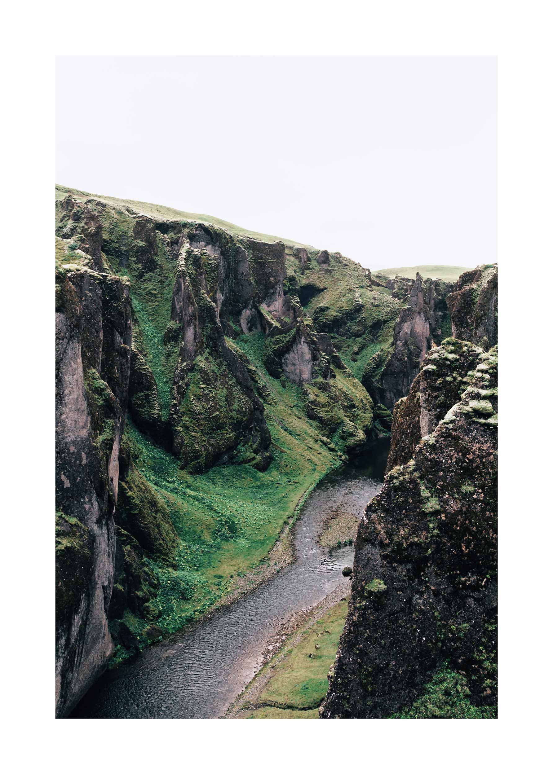 Green River Poster - Landscape photography (40x50 cm)