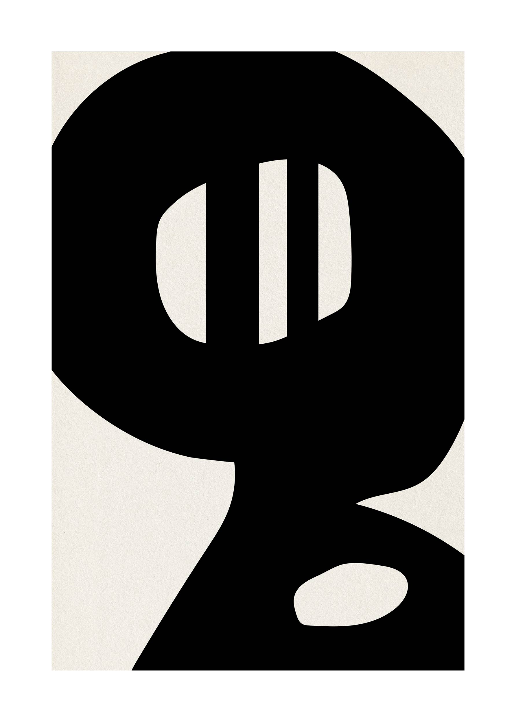 Abstract Key Poster - Abstract illustration (50x70 cm)