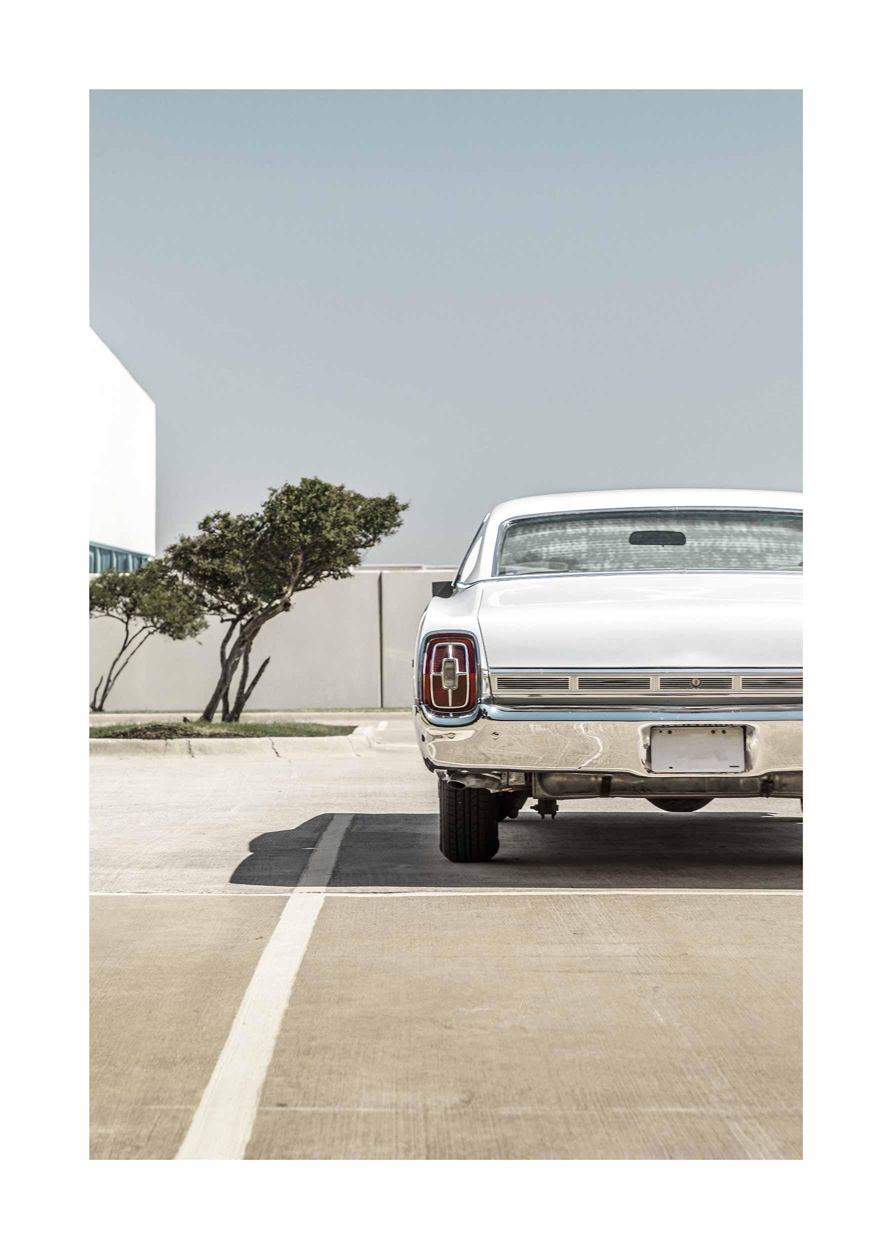 Parking Spot Poster - Vehicle photography (40x50 cm)