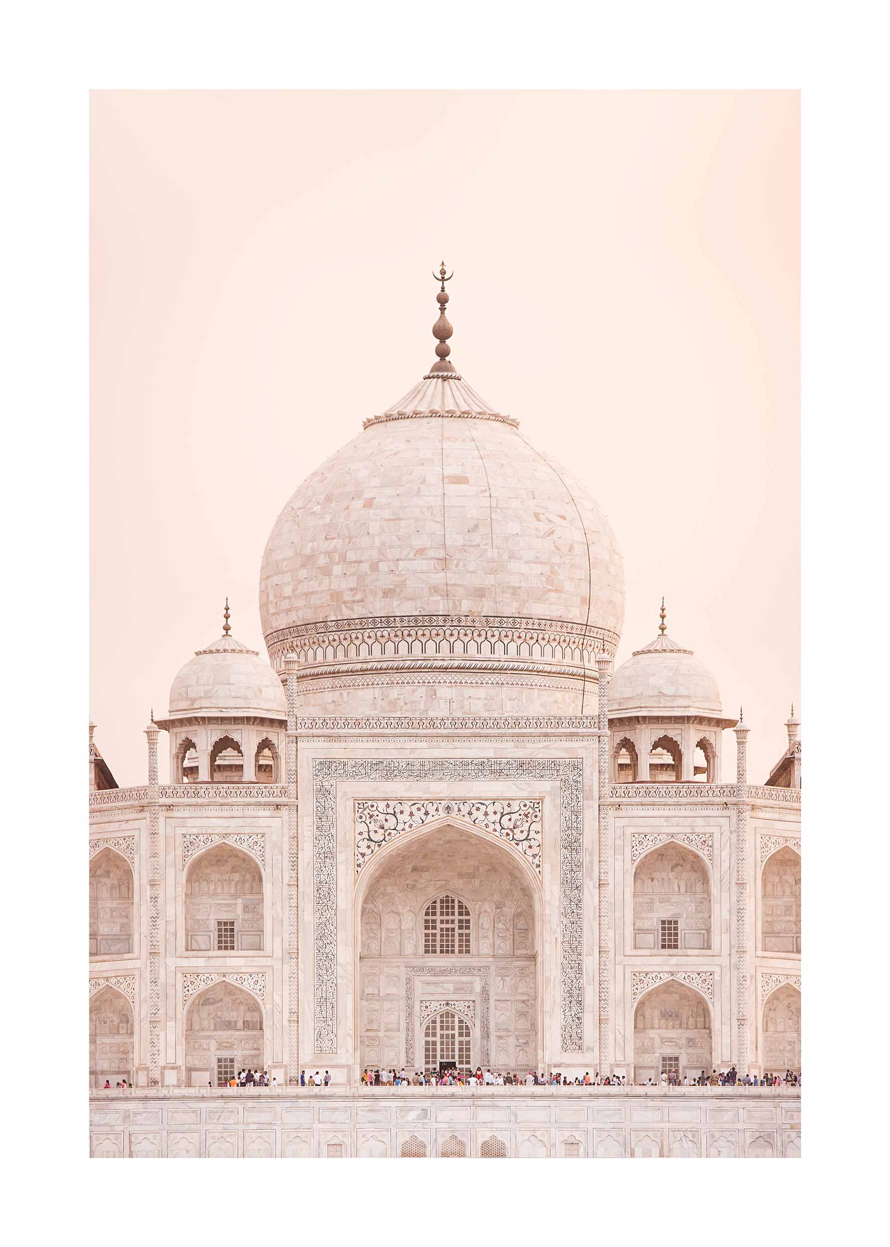 Taj Mahal Poster - Architecture photo (30x40 cm)