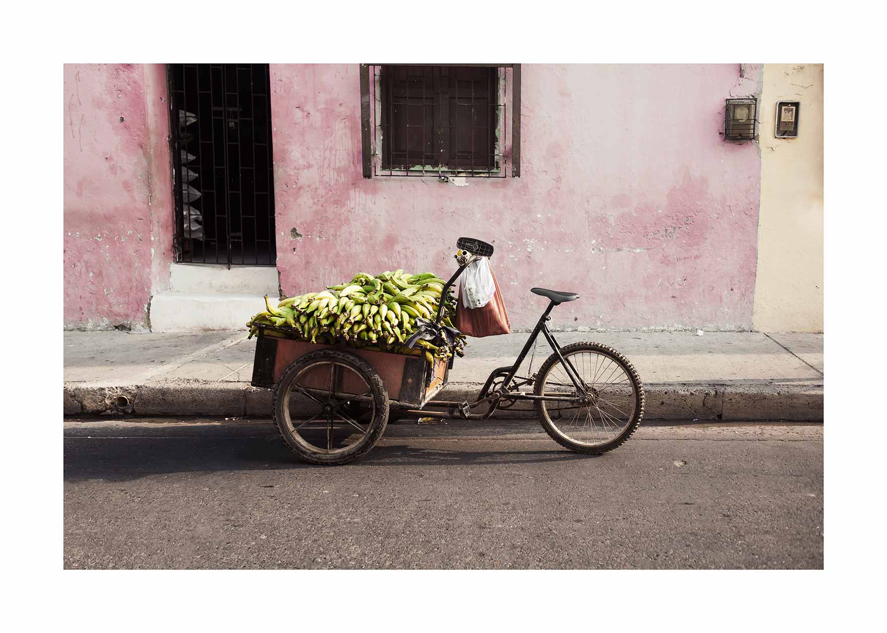 Banana Delivery Poster - Street photography (40x50 cm)