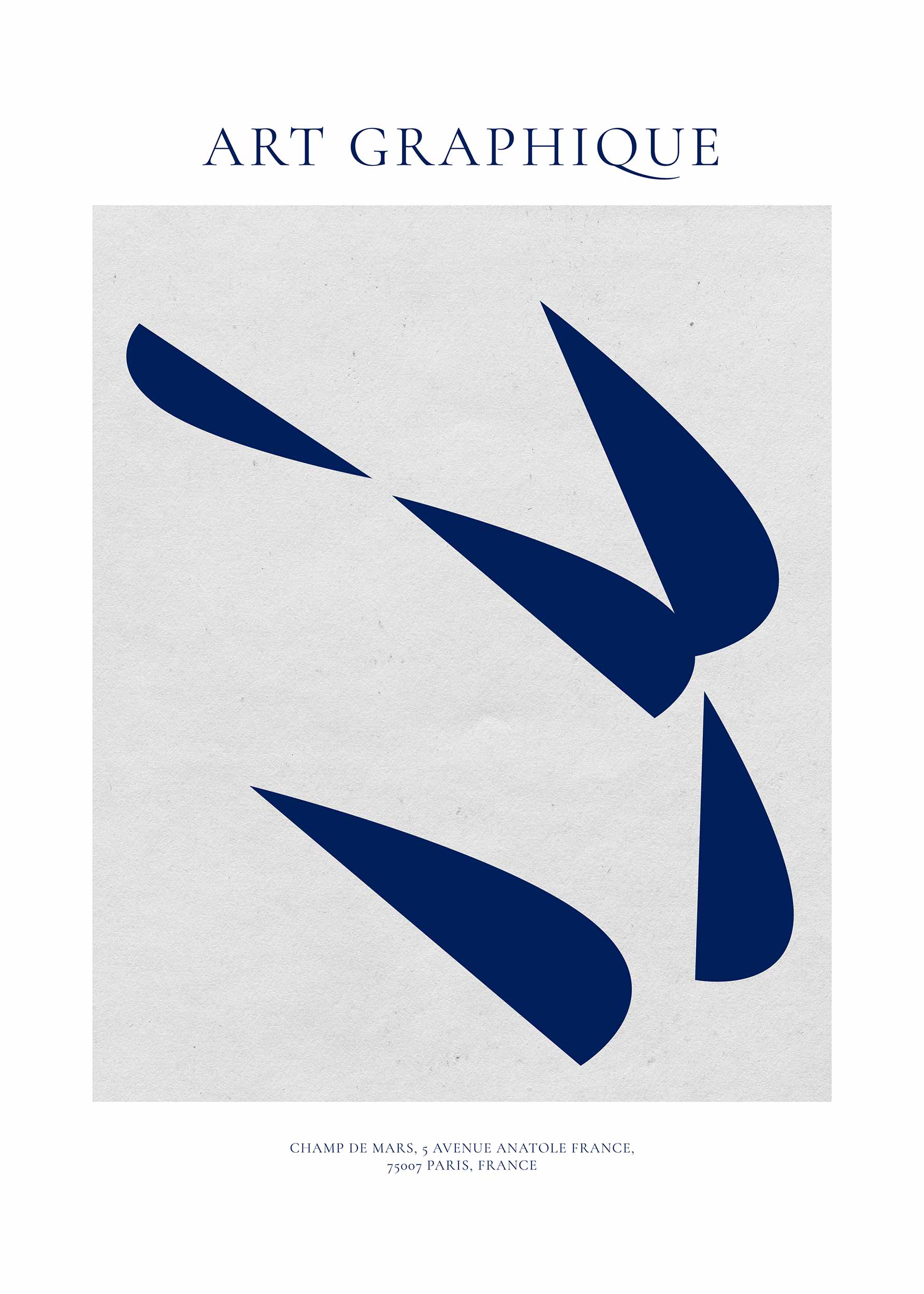 Art Graphique No.2 Poster - Abstrakte Grafik (30x40 cm)