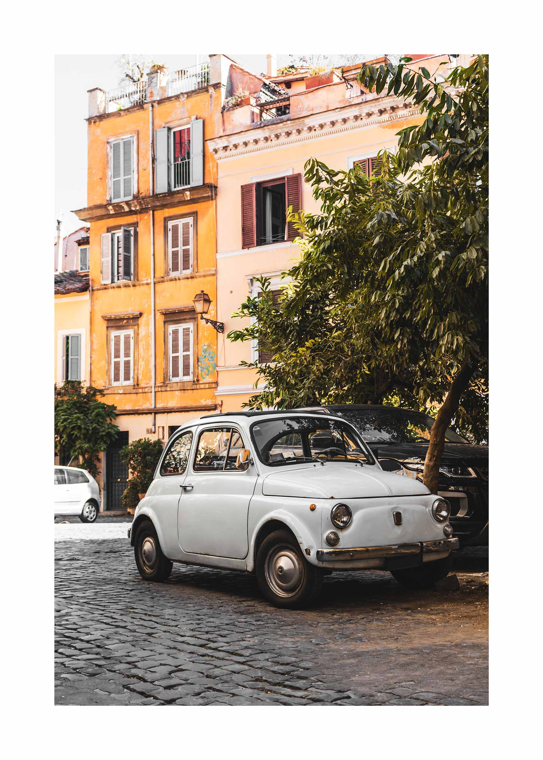 Old Car Poster - Vehicle photography (30x40 cm)