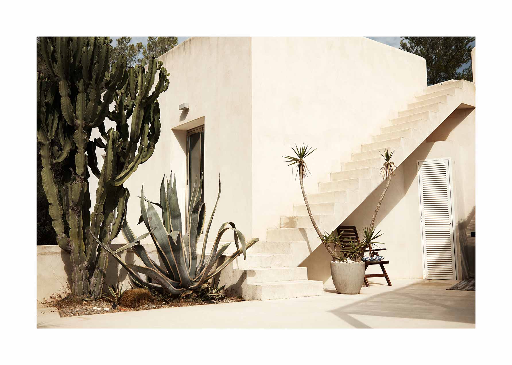 Villa Garden poster - Architectural photography (50x70 cm)