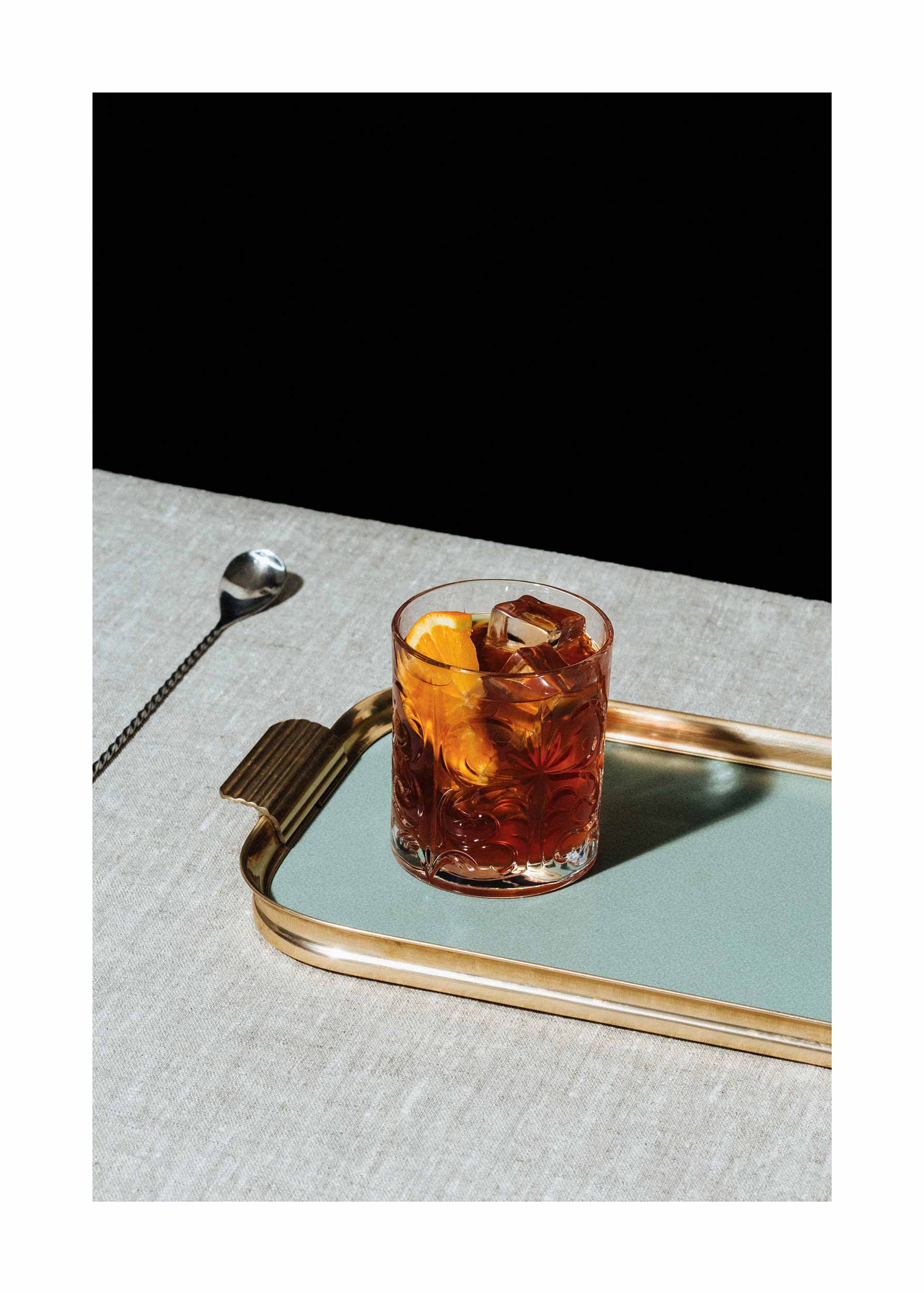 Negroni Cocktail Poster - Drink photography (30x40 cm)