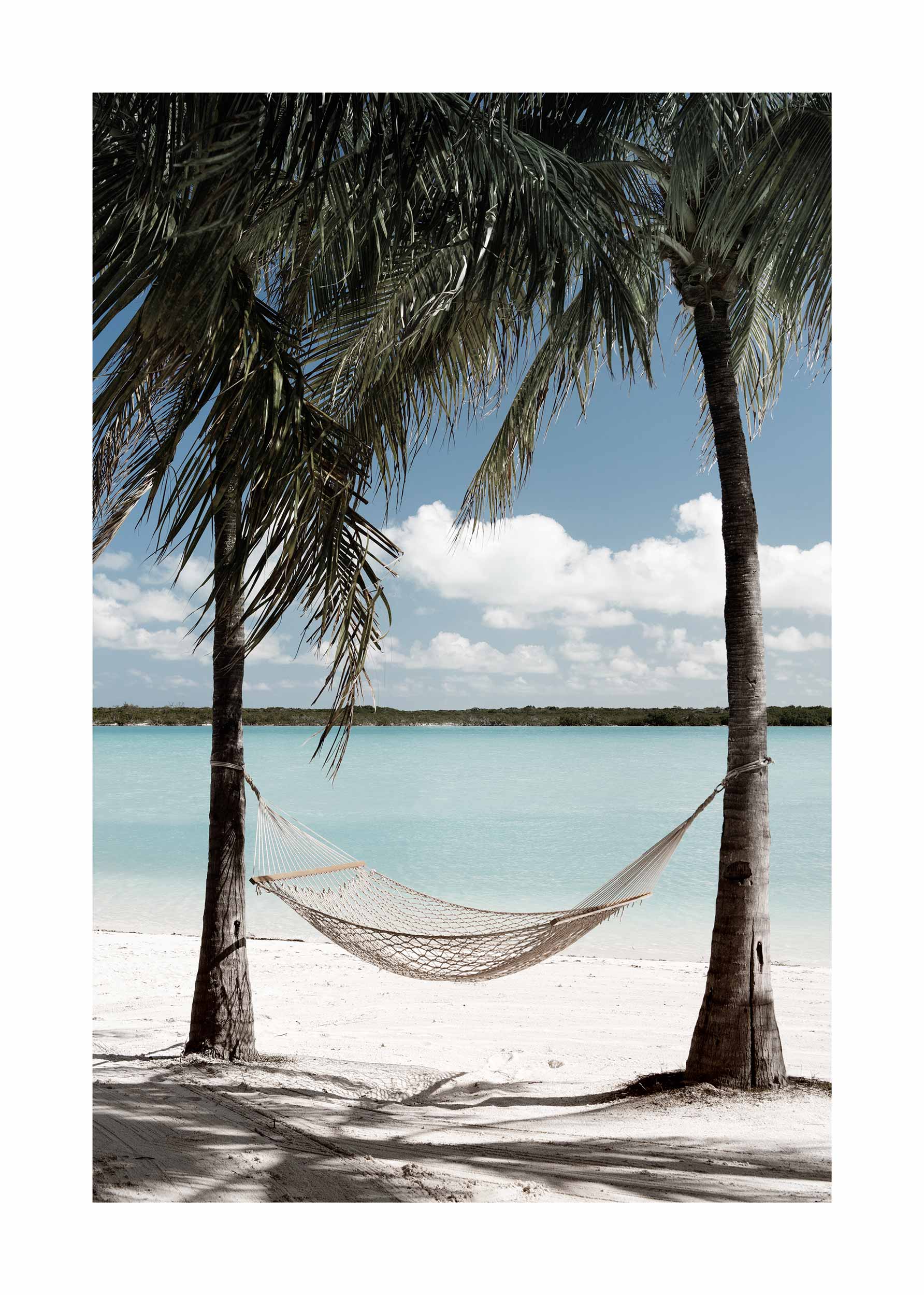 Hammock Beach Poster - Beach photography (30x40 cm)