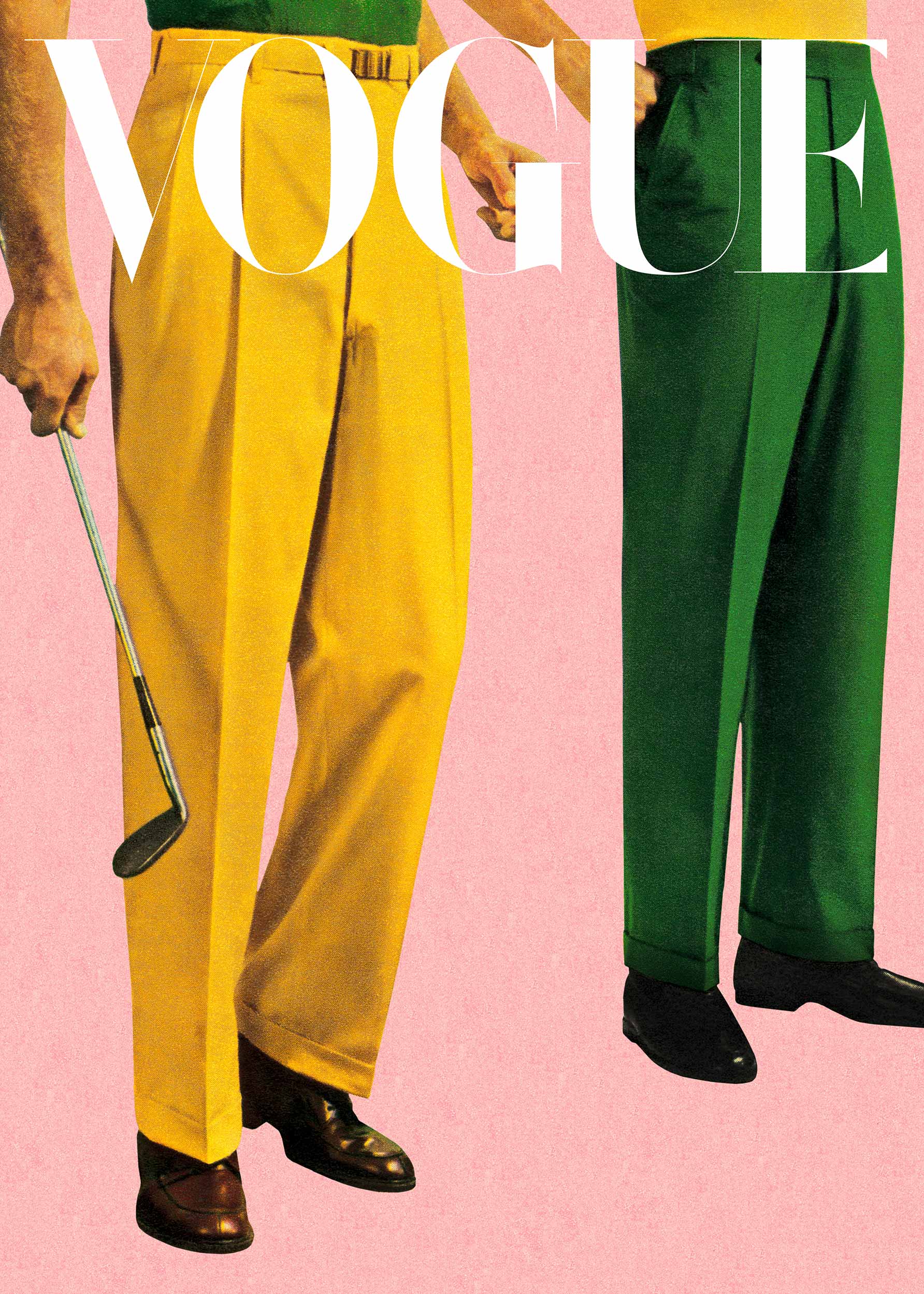 Vogue Golf Issue Poster - Fashion illustration (50x70 cm)